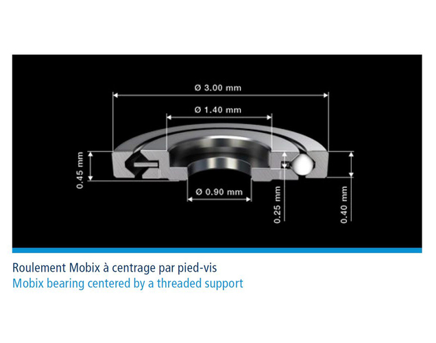 Mobix ceramic bearing for transmission components