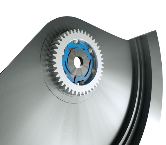 ActiGir bearing with braking mechanism