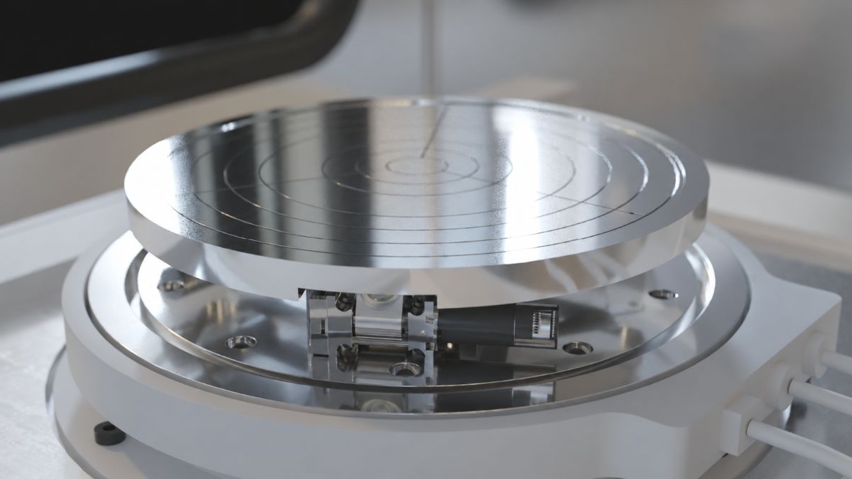 Wafer and pedestal lift and alignment