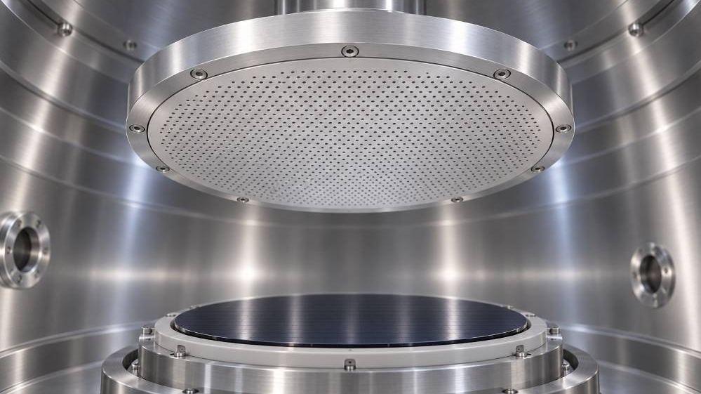 Showerhead plate for wafer processing
